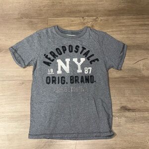 Aeropostale Charcoal NY Graphic Tee